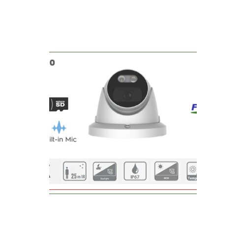 POE Dome IP Kamera Longse 4MP 2.8mm 25m IR SD Card slot + Mic CMSEFG400 Cijene