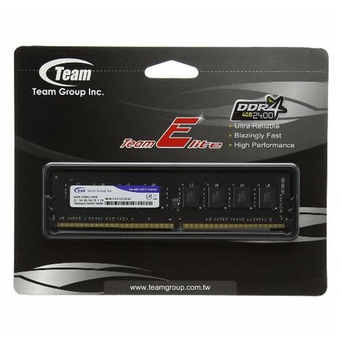 Team DDR4 4GB 2400MHz Elite CL16, TED44G2400C1601 ram memorija Slike