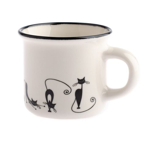 Dakls Porcelansta skodelica Cats Emily, 75 ml Cene