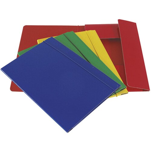  Fascikl klapa s gumicom karton plastificirani A4 pk5 Fornax sortirano Cene