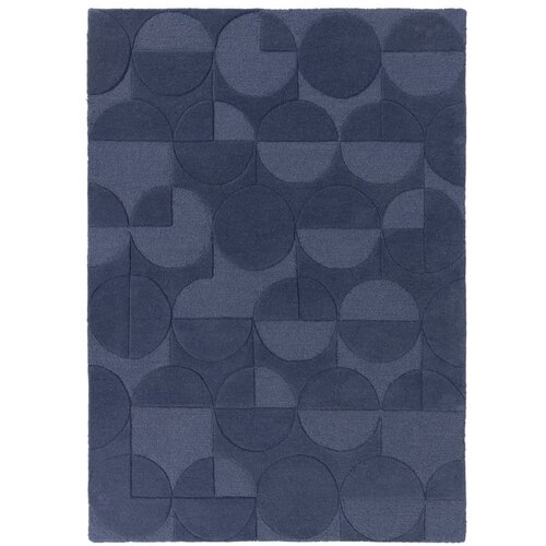Flair Rugs Modra volnena preproga Gigi, 120 x 170 cm Slike