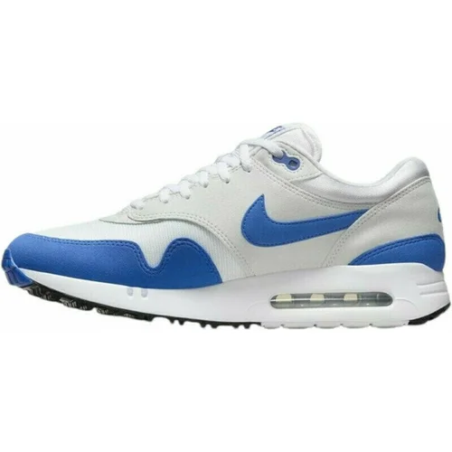 Nike Air Max 1 '86 Mens Golf Shoe White/Hyper Royal 44