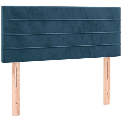 Box spring krevet s madracem tamnoplavi 100x200 cm bar&amp;scaron;unasti Slike
