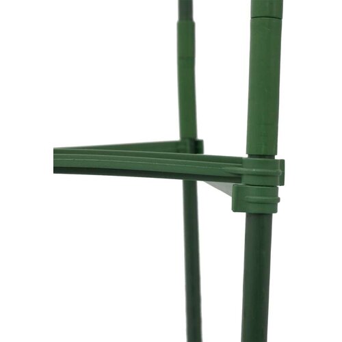 VidaXL Kavez za rajčice 2 kom 116 cm od čelika i PP-a Slike