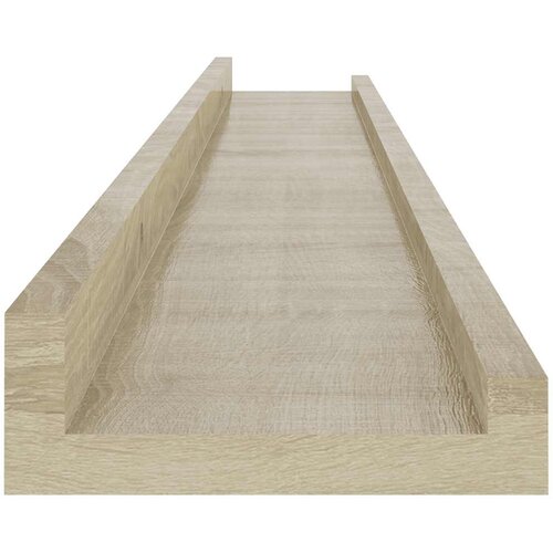  Zidne police 2 kom. Sonoma hrast 80x9x3 cm Slike