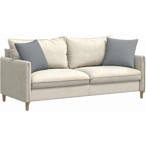  Jastučići za sofu 2 pcs Svijetlo siva 45 x 45 cm tkanina Slike