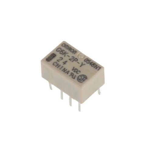 Omron G6K-2P-Y-DC24 relej za tiskane pločice 24 V/DC 1 A 2 prebacivanje 1 St. Bag Slike