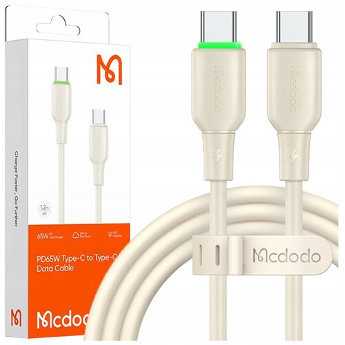 McDodo USB-C HITRI POLNILNI KABEL ZA SAMSUNG JABOLKO USB TIPA C 65W 1M VODIL BEŽ, (21748051) Cene