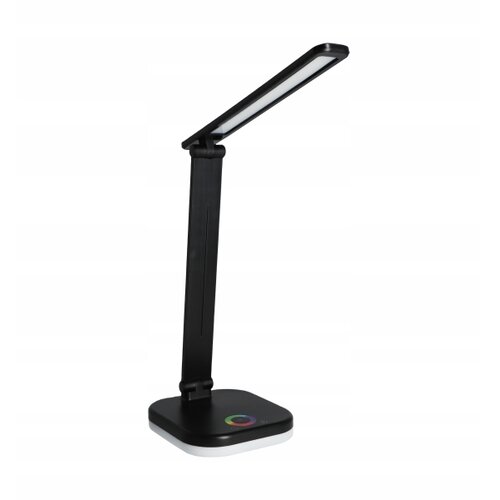  LED RGBW prigu&amp;scaron;iva stona lampa sa bežičnim punjenjem LED/7W/5V USB crna Slike