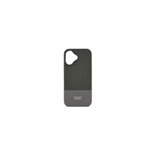  ONES maskica iPhone 17 Business Leather Olive Gray-Gray Slike