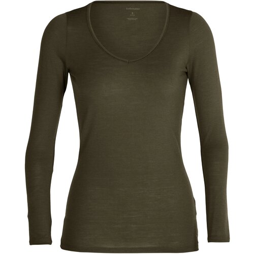 Icebreaker Women&amp;#039;s T-shirt W Siren LS Sweetheart LODEN Slike