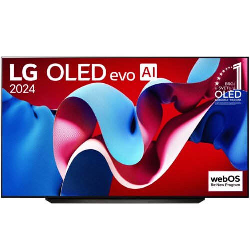 LG Televizor OLED83C41LA 83'' (211 cm) 4K HDR Smart OLED evo TV 2024 Slike