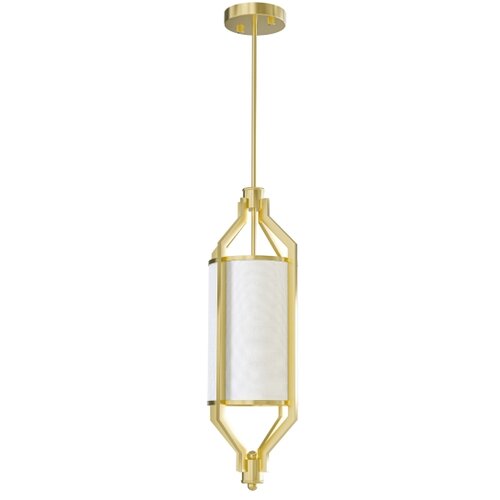 Open Design OR85860 - Luster na stalku ZUNDO 1xE27/15W/230V mesing/bela Slike