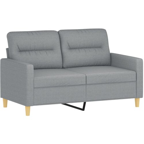 Maison Chic Dvosed kavč - Sofa - Kanape svetlo siv 120 cm blago, (21727298) Cene