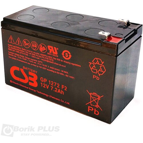 CSB Battery CSB GP1272 Olovna VRLA baterija 12V 7.2Ah Slike