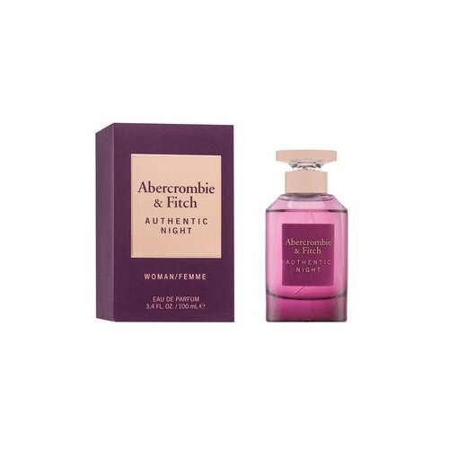 Abercrombie &amp;amp; Fitch Authentic Night parfumska voda 100 ml za ženske Slike