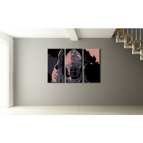  Ročno izdelana slika POP Art Jan Paunol II. 3-delna (POP ART) Slike