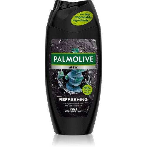 Palmolive Men Refreshing gel za tu&amp;scaron;iranje za mu&amp;scaron;karce 2 u 1 za mu&amp;scaron;karce 250 ml Slike