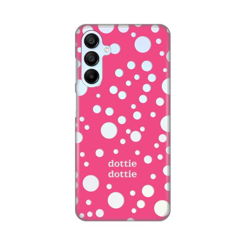 torbica silikonska print skin za samsung A156B galaxy A15 5G dottie dottie pink Slike