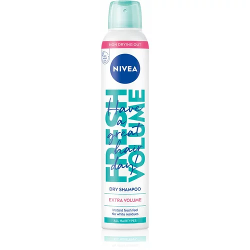 Nivea Fresh Volume suhi šampon 200 ml
