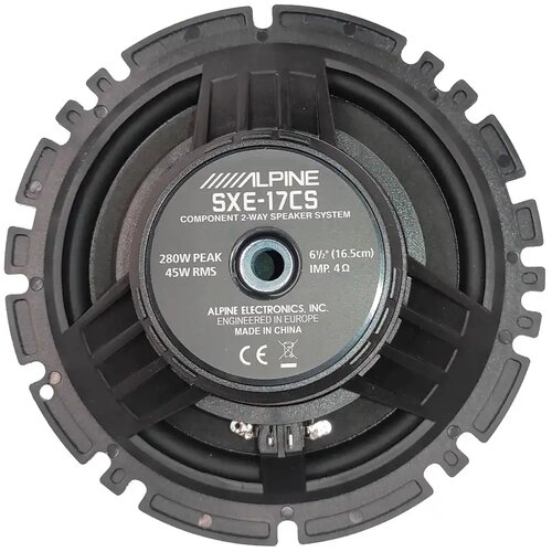 Alpine SXE-17CS komponentni auto zvučnici 16,5 cm, 280 W Slike