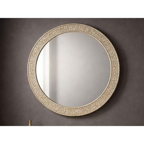 Flatmschev ogledalo MOSAIC champagne R80 Slike