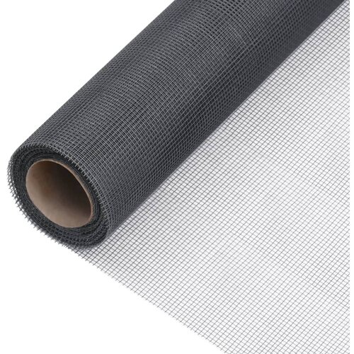 VidaXL Mreža iz steklenih vlaken 60x1000 cm siva Slike