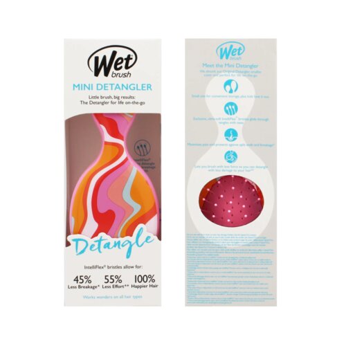 Wet Brush Mini Detangler Endless Summer mini četka za ra&amp;scaron;če&amp;scaron;ljavanje Ice Cream Intense Slike