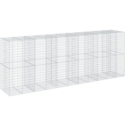  Gabionska ko&amp;scaron;ara s poklopcem 550x100x200 cm pocinčano željezo Slike