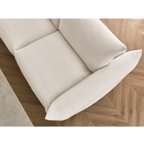 Bobochic Paris Kremno bela raztegljiva sedežna garnitura 214 cm Ernest &amp;ndash; Slike