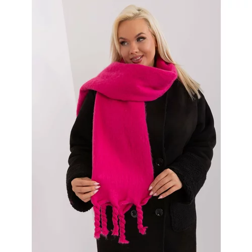 Fashion Hunters Women's fuchsia long scarf