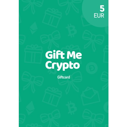 Gift Me Crypto gift card 5 eur key global Cene