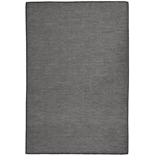 vidaXL zunanja preproga plo&scaron;čato tkanje 120x170 cm siva Cene