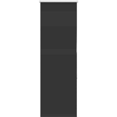 vidaXL rolo zatemnjena črna 60x150 cm tkanina širina 55,7 cm poliester Cene