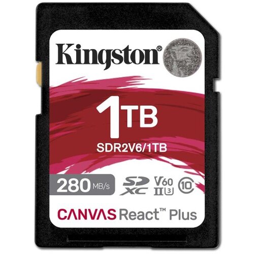 Kingston Memorijska kartica SDR2V6/1TB 1TB SDXC UHS-II 280R/150W U3 V60 Cene