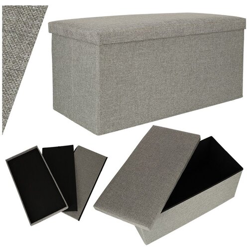 Sklopiva torbica s pretincem siva velika 76x38x38cm Slike