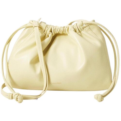 Calvin Klein Jeans Torbe za čez ramo DRAWSTRING BAG LV04K3060G Bela Cene