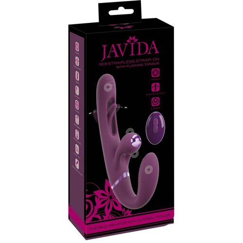 Javida Vibrator Strapless RC Strapon Cene