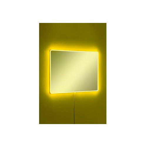 HANAH HOME ogledalo sa led osvetljenjem rectangular 40x60 cm yellow Cene