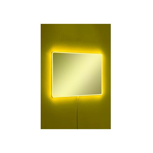 Hanah home ogledalo sa led osvetljenjem rectangular 40x60 cm yellow Cene