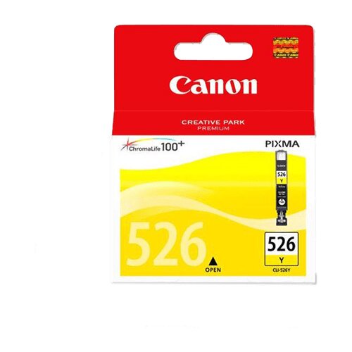 Canon ČRNILO CLI-526 RUMENO, 9ml 4543B001AA Slike