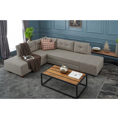 Atelier Del Sofa SEDE�NA GARNITURA VALLETA (VE� BARV) - Be� - Leva Cene