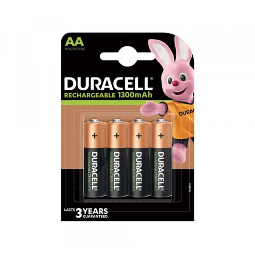  Baterija punjiva R6 1300 mah Duracell 1/4 Cene