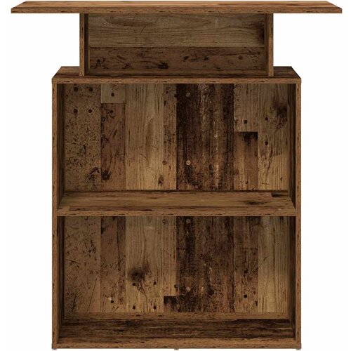  Recepcijski stol staro drvo 100x40x104 cm konstruirano drvo Slike