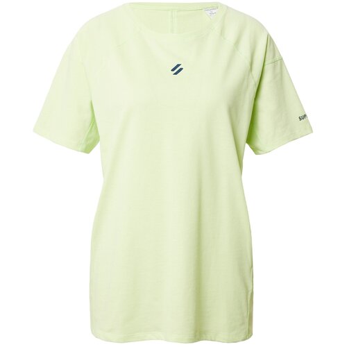 Superdry Funkcionalna majica temno modra / svetlo zelena Cene