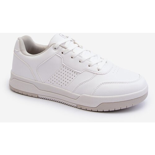 Kesi men's sneakers made of white radikalle eco leather Cene
