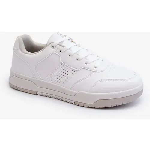 Kesi Men's sneakers made of white Radikalle eco leather
