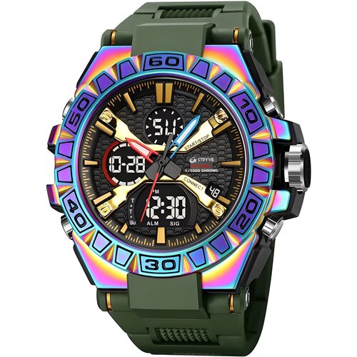 STRYVE Ura SY-38680 - Zelena / Večbarvna Cene