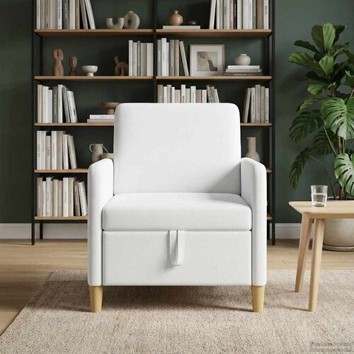 SOFA s pohranom Bijela 72 x 78 x 87 cm Poliester Cene