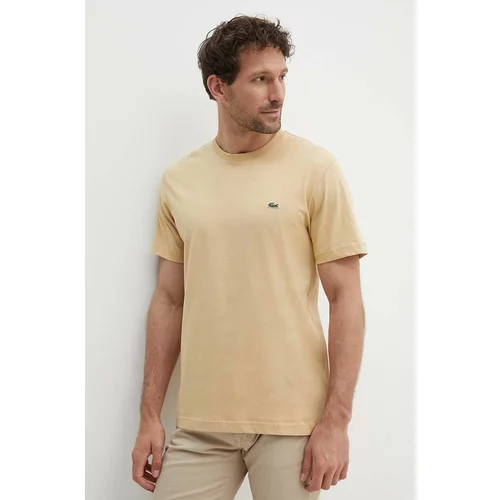 Lacoste Pamučna majica za muškarce, boja: bijela, bez uzorka